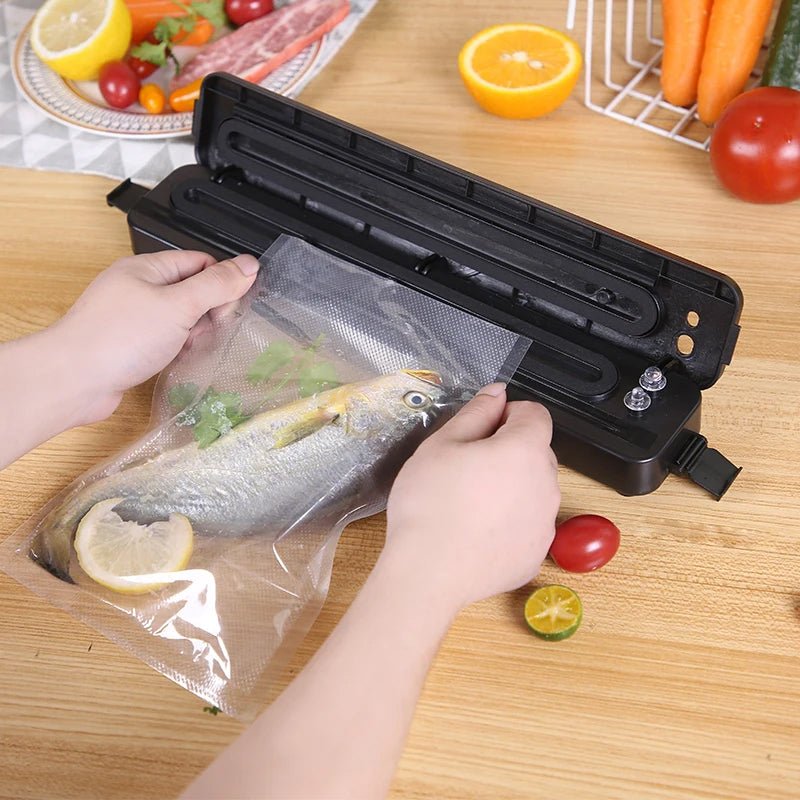 Automatic Vacuum Food Sealer – Compact One-Touch Sealing - BKKFinds