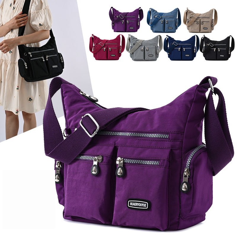 Women Shoulder Bags Multiple Pockets Waterproof Crossbody Bags - BKKFinds